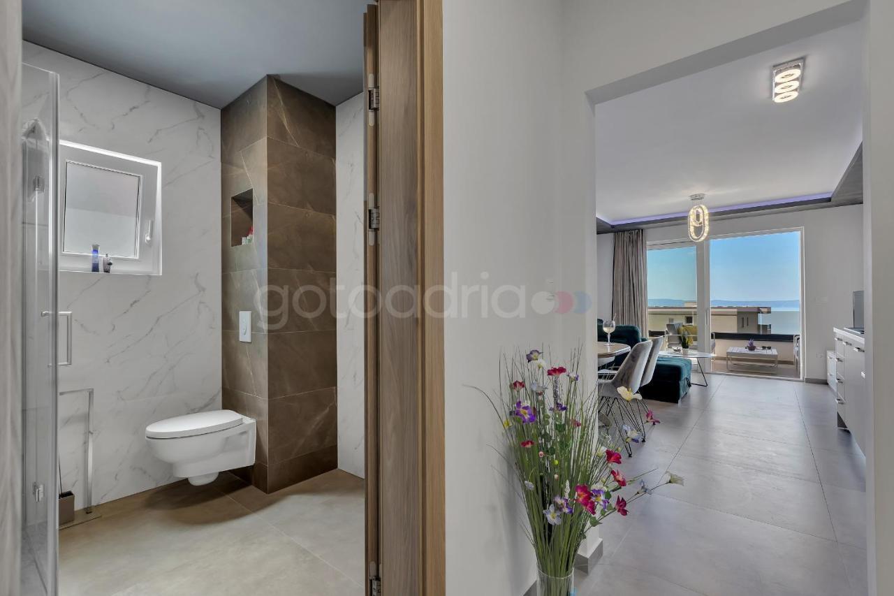 Luxury Seaview Apt Luki - Free Parking Makarska Buitenkant foto