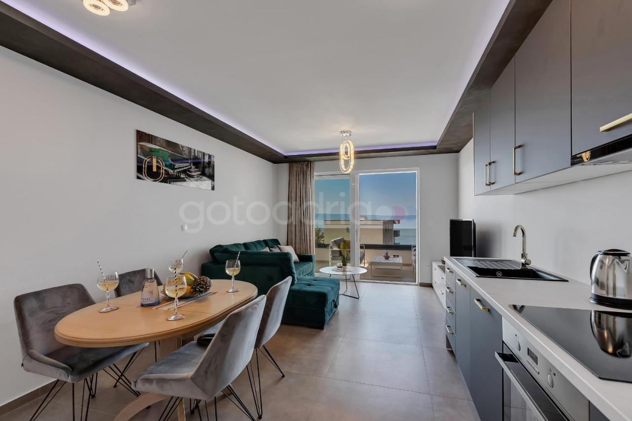Luxury Seaview Apt Luki - Free Parking Makarska Buitenkant foto