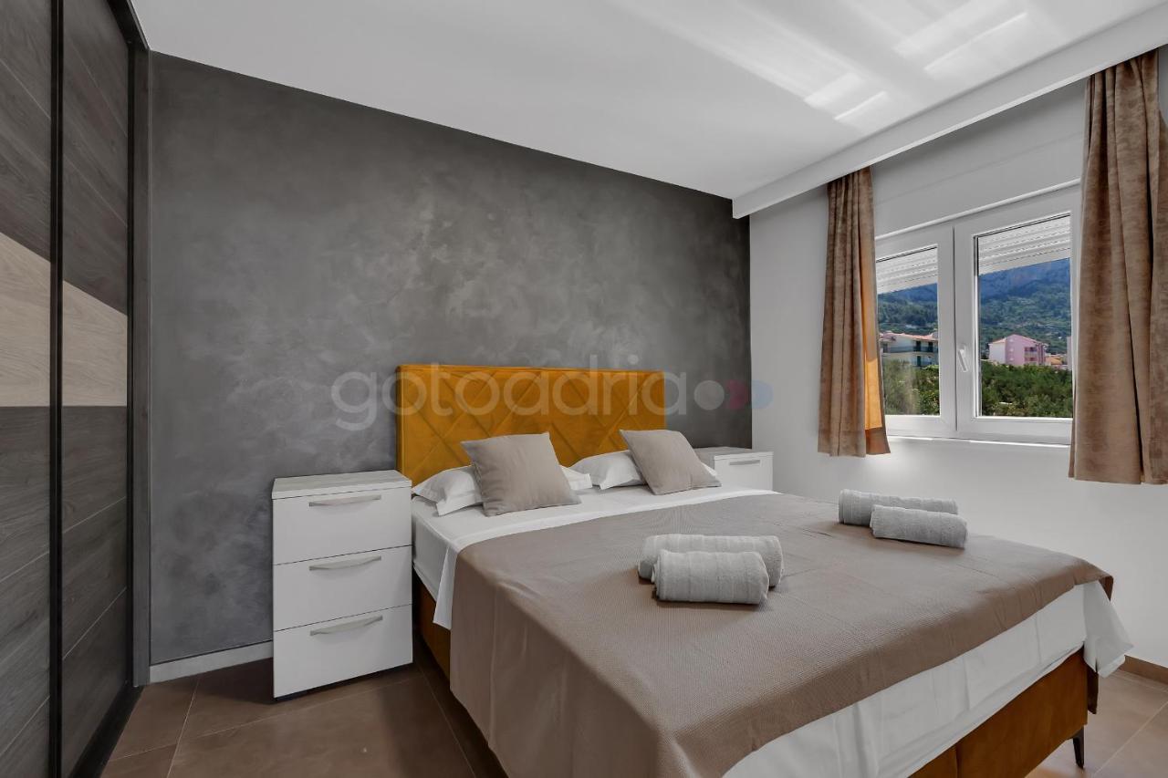 Luxury Seaview Apt Luki - Free Parking Makarska Buitenkant foto