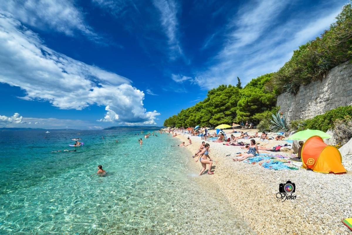 Luxury Seaview Apt Luki - Free Parking Makarska Buitenkant foto